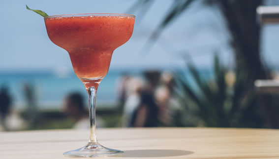cockatil des Restaurants Canaya im AYA Seahotel - Adults Onlyin Playa de Palma