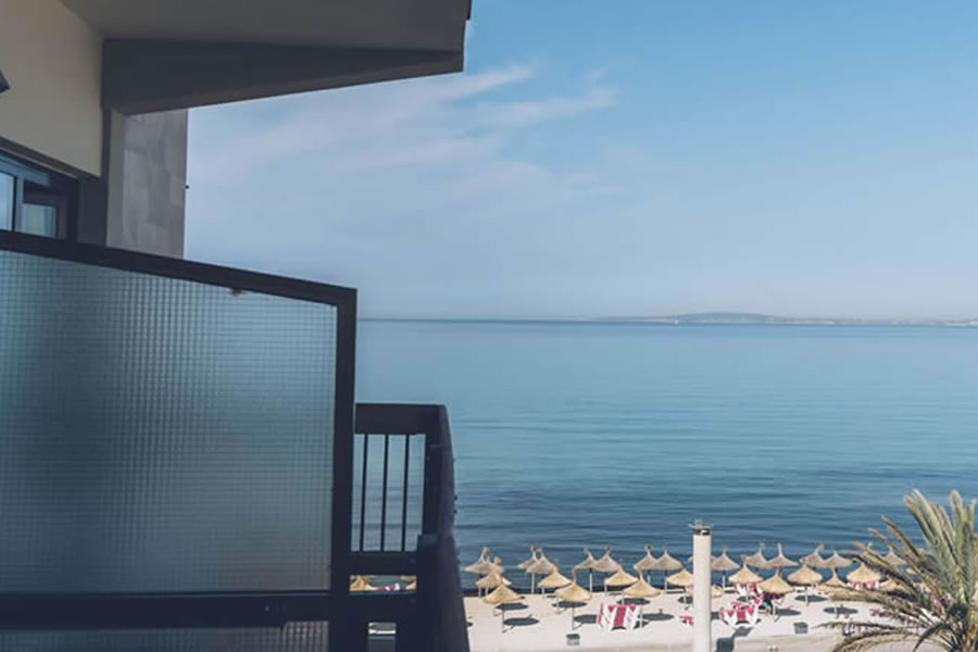 Doppelzimmer Meerblick im AYA Seahotel - Adults Only in playa de palma buchen