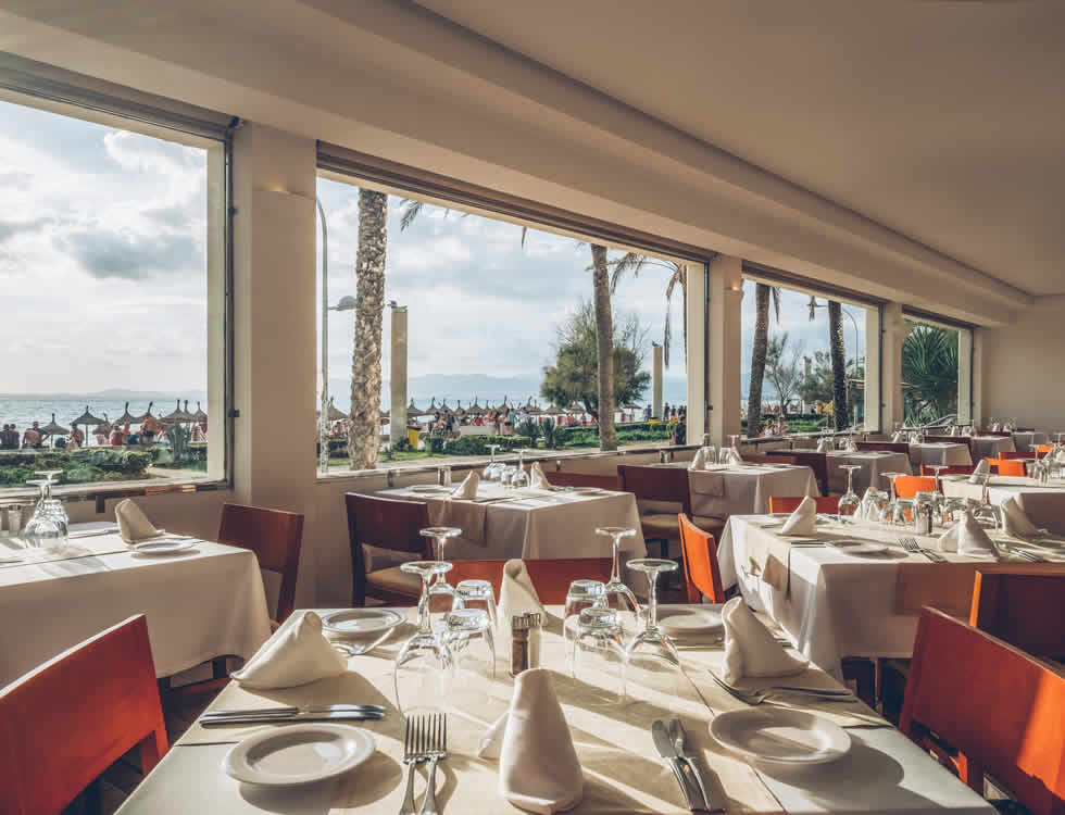 Restaurante buffet del Hotel Aya en Playa de Palma