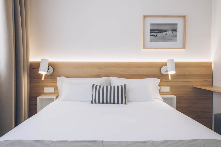 Independence in the single room of AYA Seahotel - Adults Only in Playa de Palma